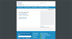 Desktop Screenshot of efx.org